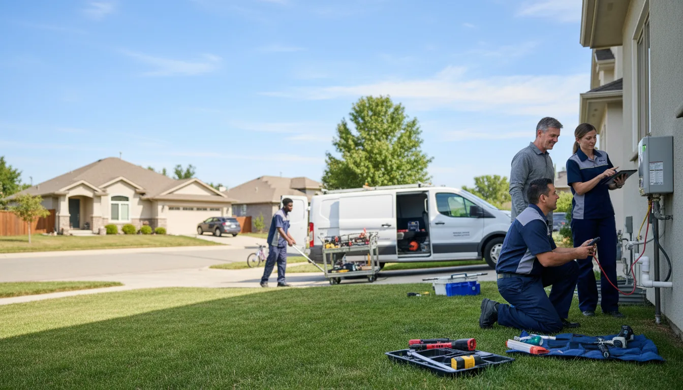 Tankless water heater service in Long Pond, PA